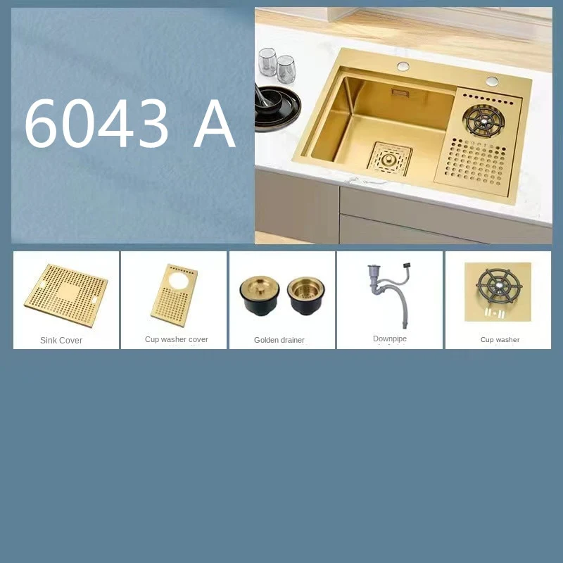 Hidden Gold Kitchen Sink - Image 3