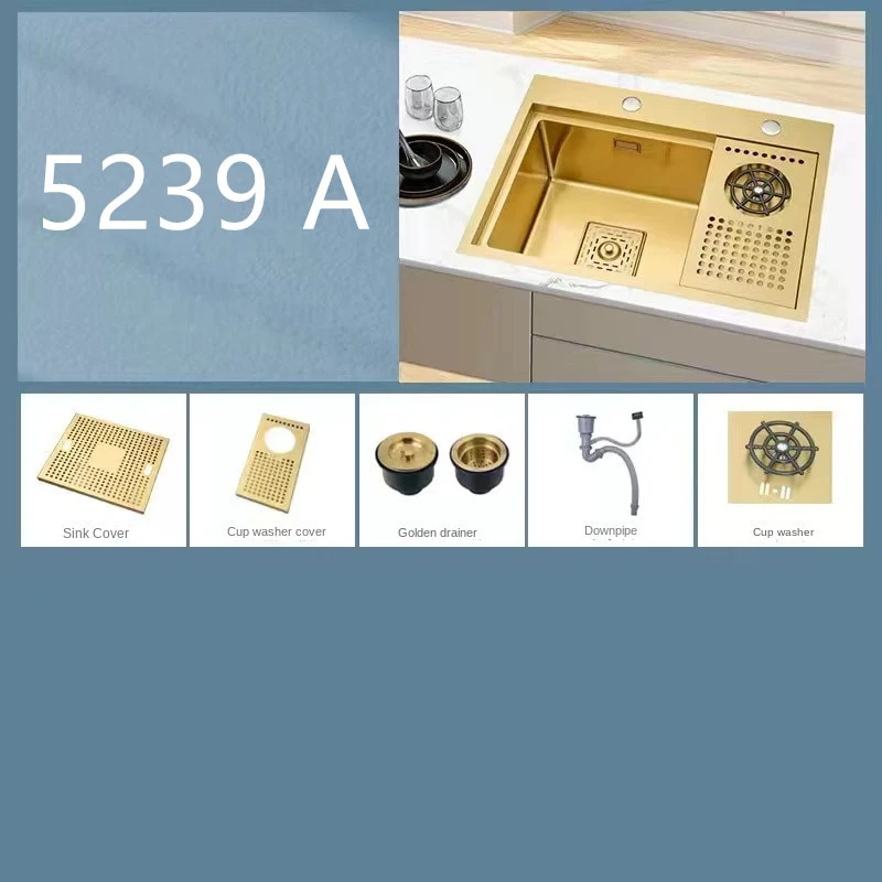 Hidden Gold Kitchen Sink - Image 6