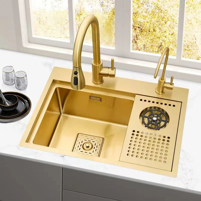 Hidden Gold Kitchen Sink - Image 9