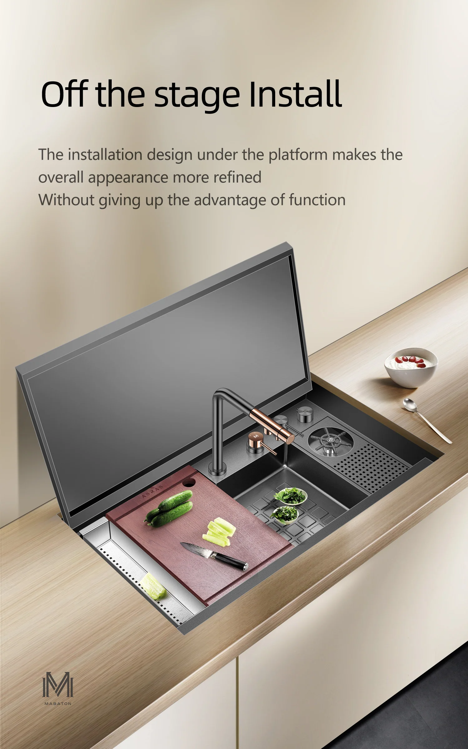 Hidden Large Kitchen Sink - Image 16