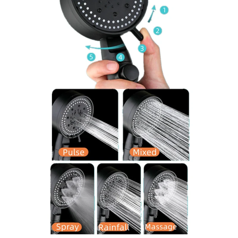 High Pressure Shower Head - Image 8