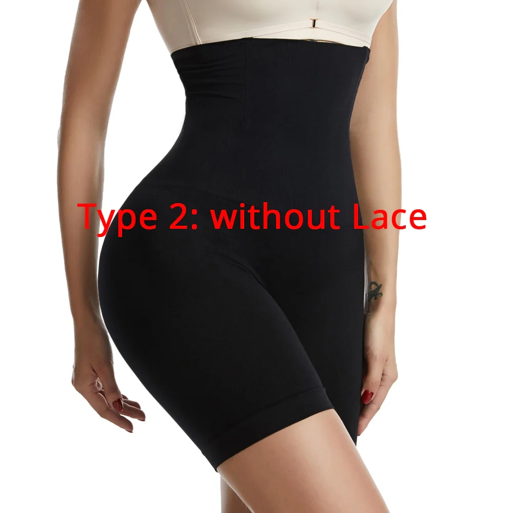 High Waist Seamless Lace Shapewear - Image 4