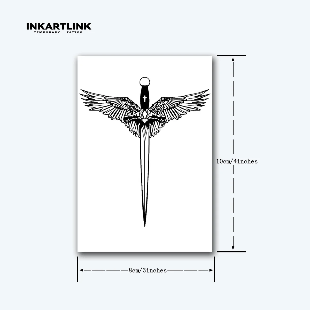 Holy Sword Temporary Tattoo Sticker - Image 7