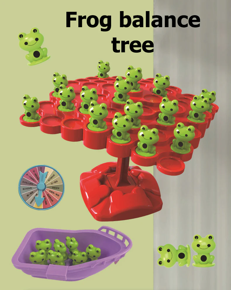 Hoppy Adventures: The Fun Frog Balance Tree Board Game - Image 8