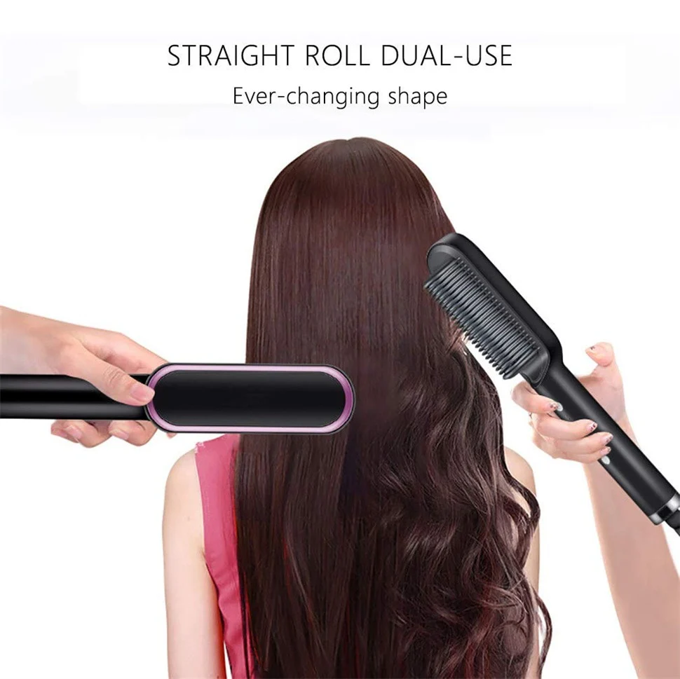 Hot Air Straightening Hair Comb - Image 10