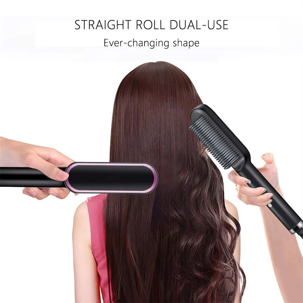 Hot Air Straightening Hair Comb - Image 15