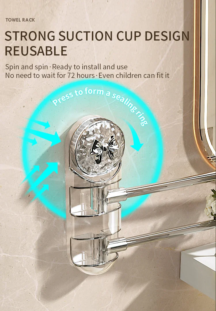 HydroHold Towel Bar - Image 15