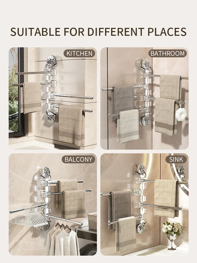 HydroHold Towel Bar - Image 5