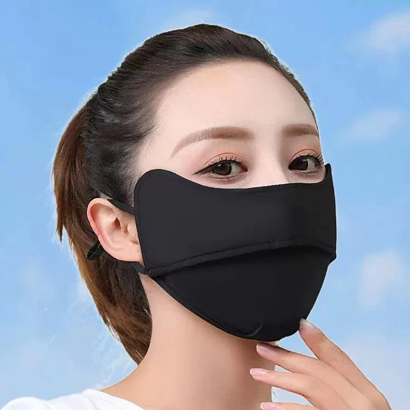 Ice Silk Sunscreen Mask - Image 5