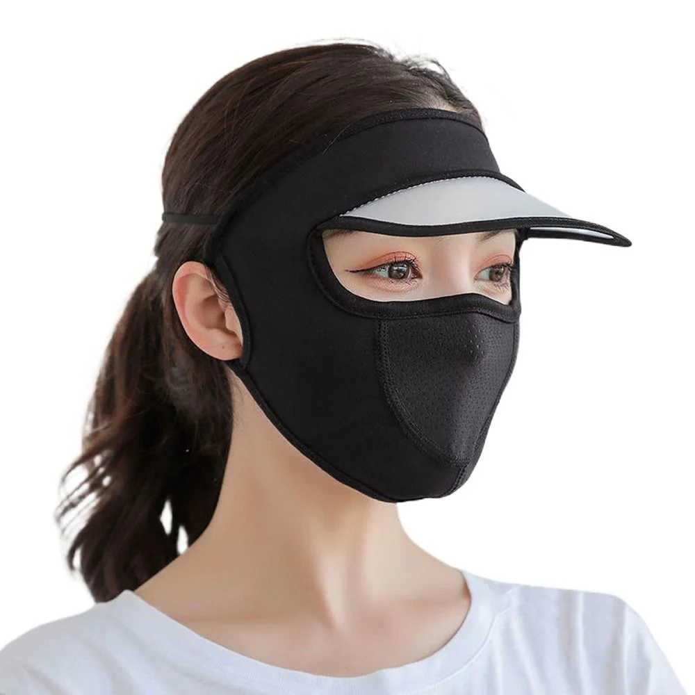 Ice Silk UV Protection Face Cap - Image 4