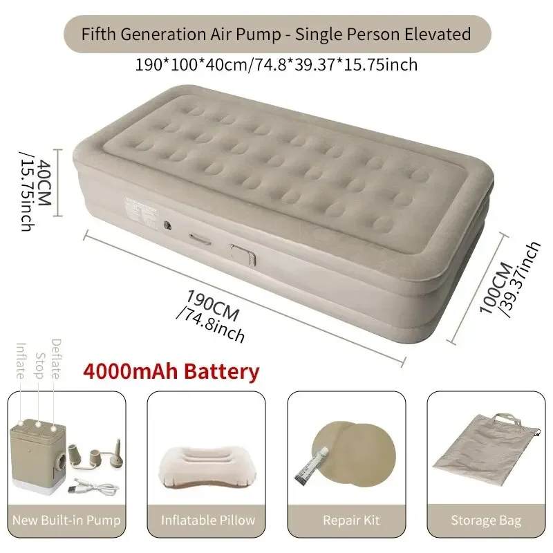 Inflatable Air Mattress - Image 6