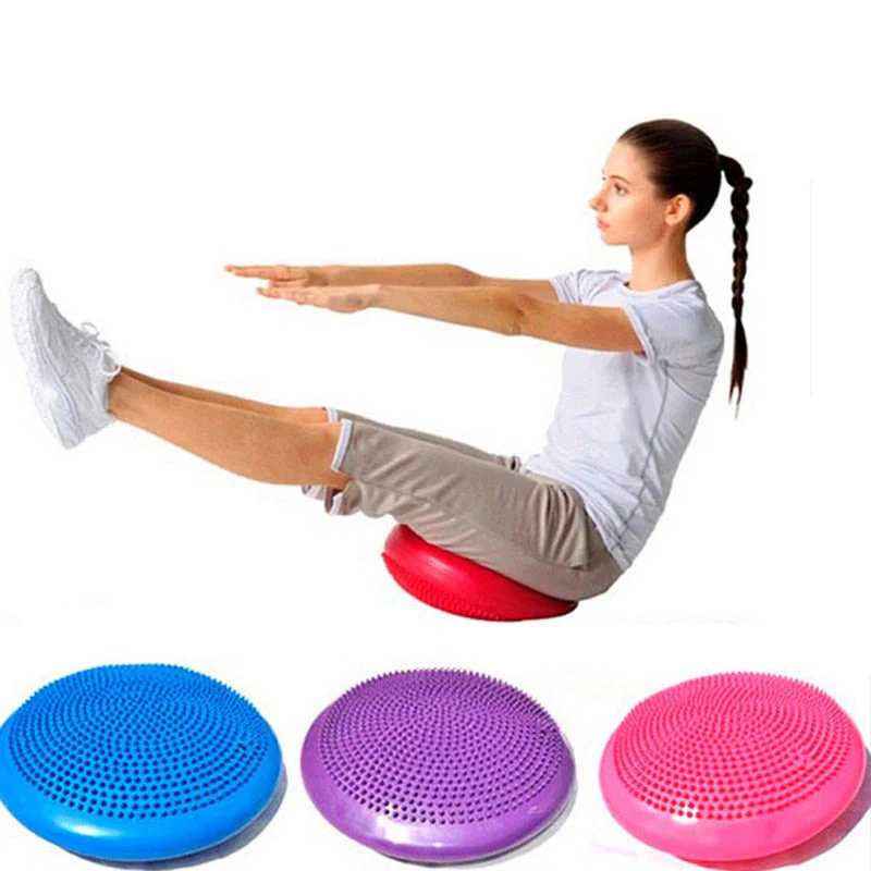 14" Inflatable Balance Disc Cushion - Image 2