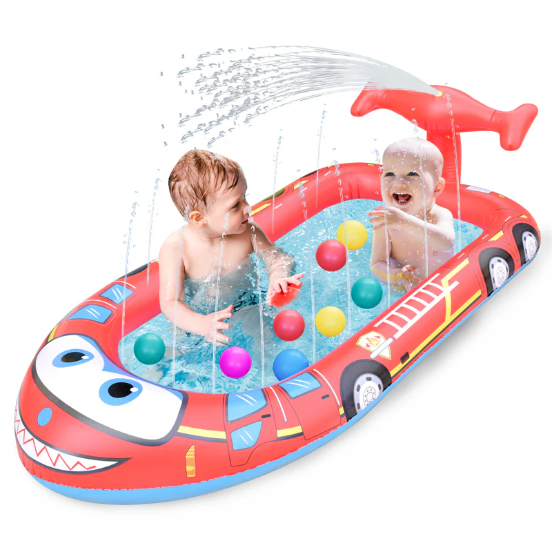 Inflatable Kiddie Sprinkler Swimming Pool - Image 16