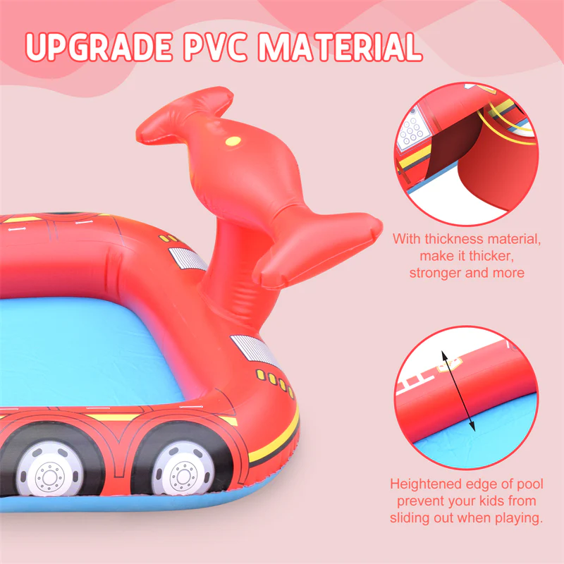 Inflatable Kiddie Sprinkler Swimming Pool - Image 18