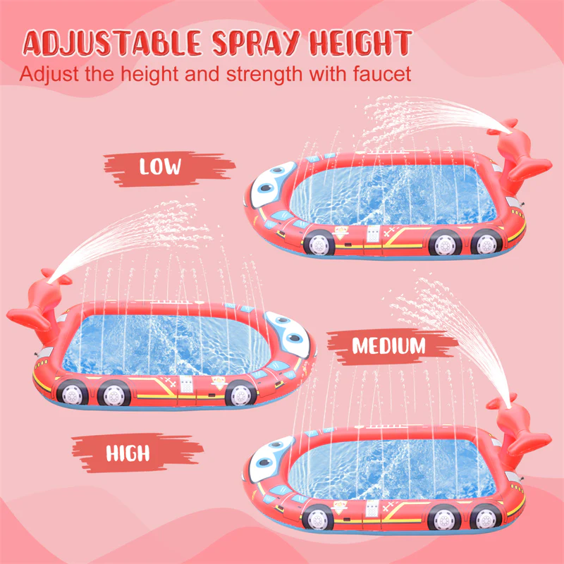 Inflatable Kiddie Sprinkler Swimming Pool - Image 20