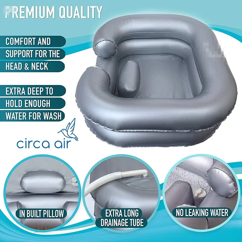 Inflatable Shampoo Hair Washing Basin - Image 13