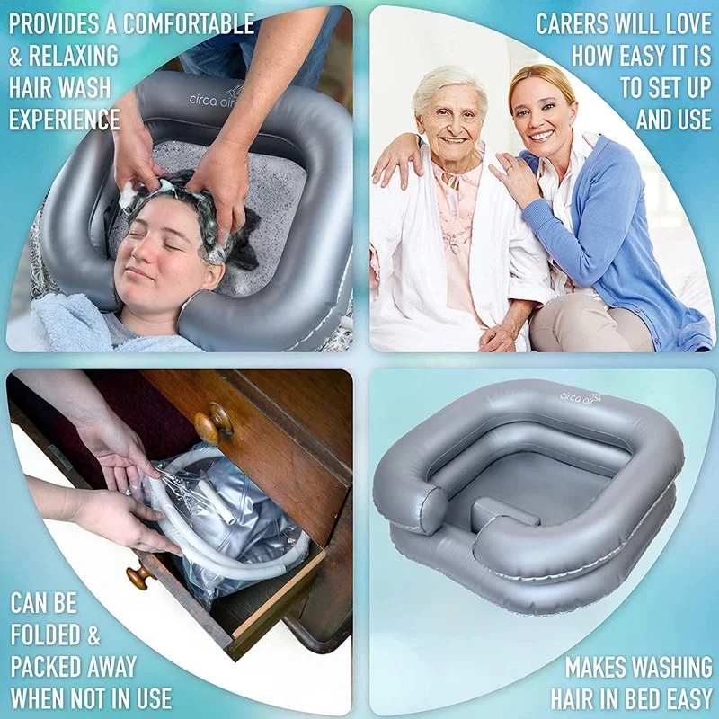 Inflatable Shampoo Hair Washing Basin - Image 14