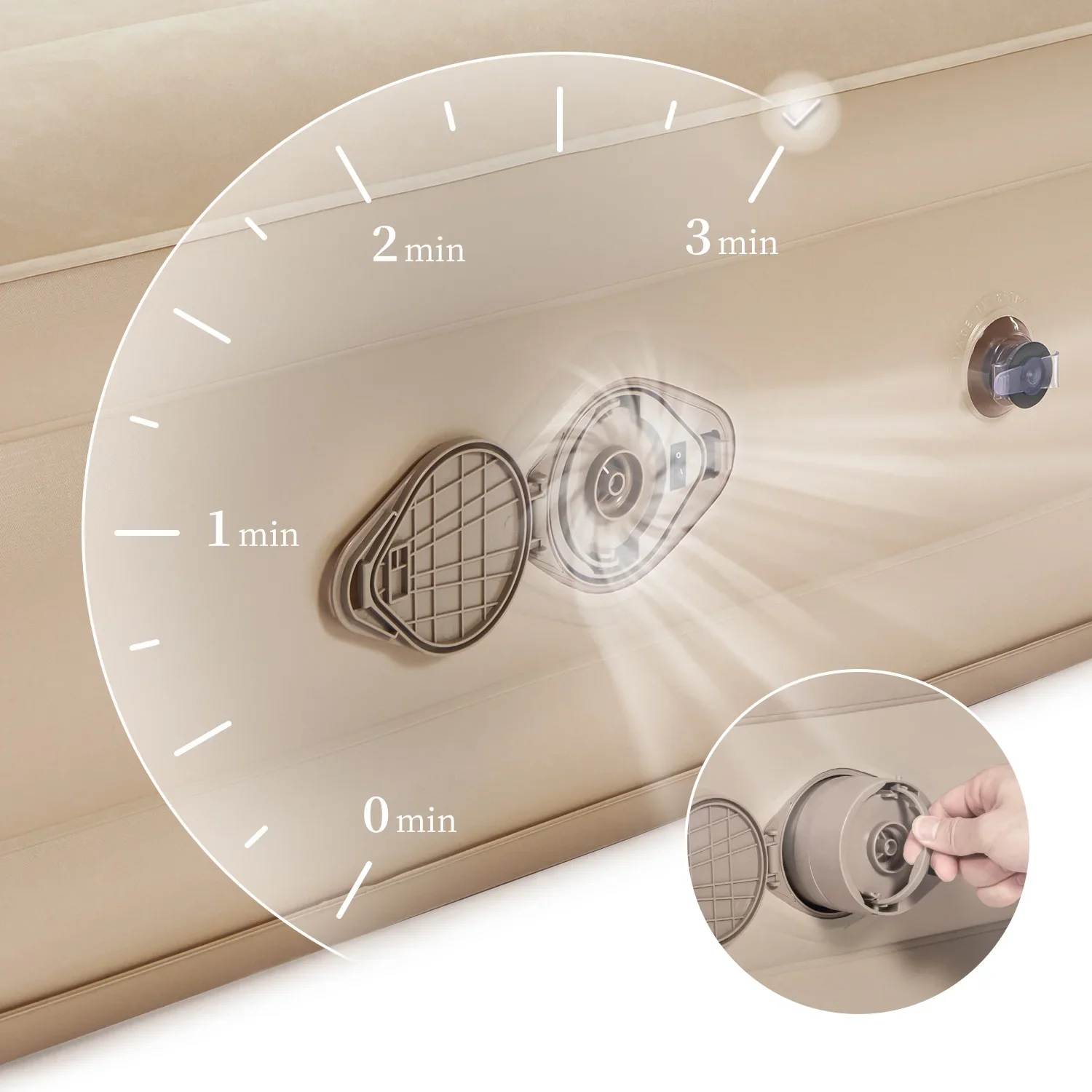 Inflatable Sleeping Mattress - Image 4