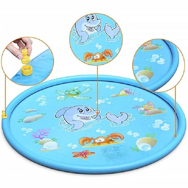Inflatable Water Spray Pad - Image 6
