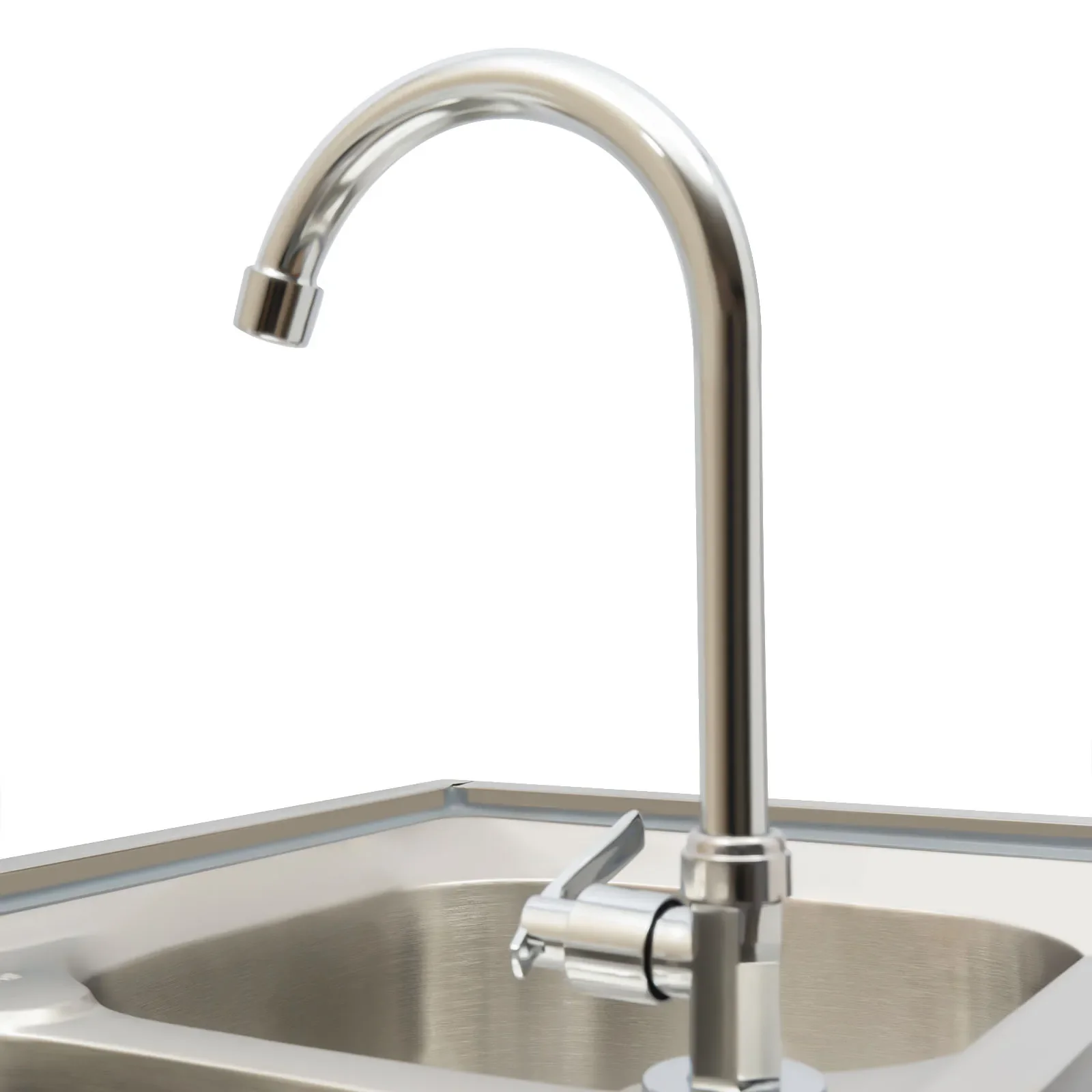 Inox Double Kitchen Sink Stand - Image 2