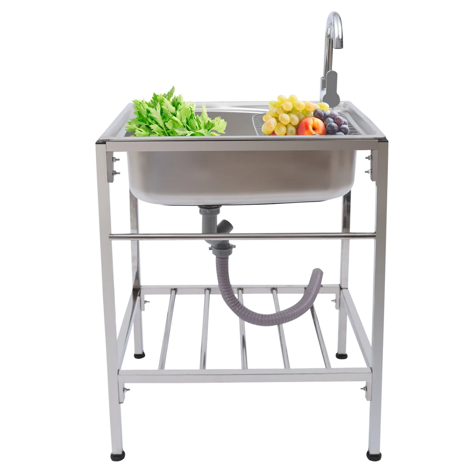 Inox Single Kitchen Sink - Image 10