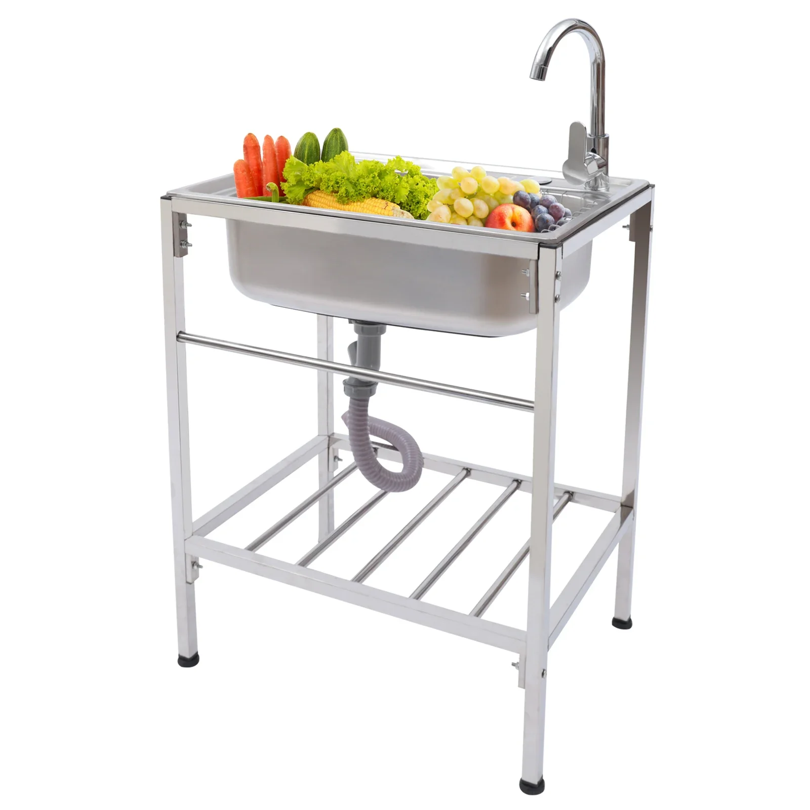 Inox Single Kitchen Sink - Image 11