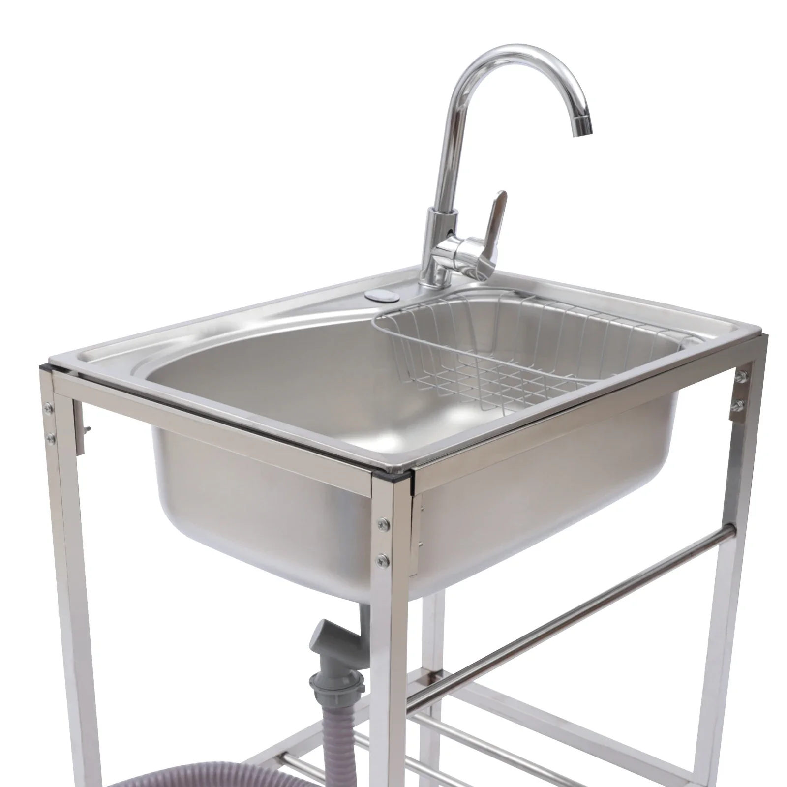 Inox Single Kitchen Sink - Image 13