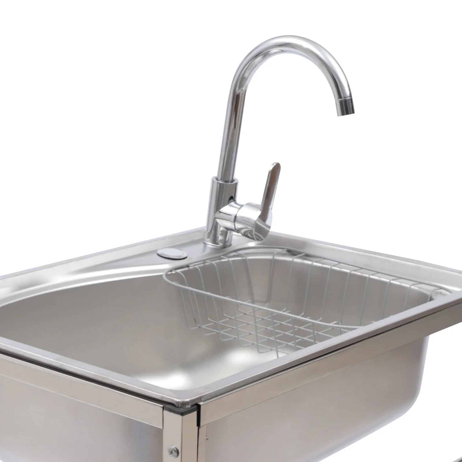 Inox Single Kitchen Sink - Image 14