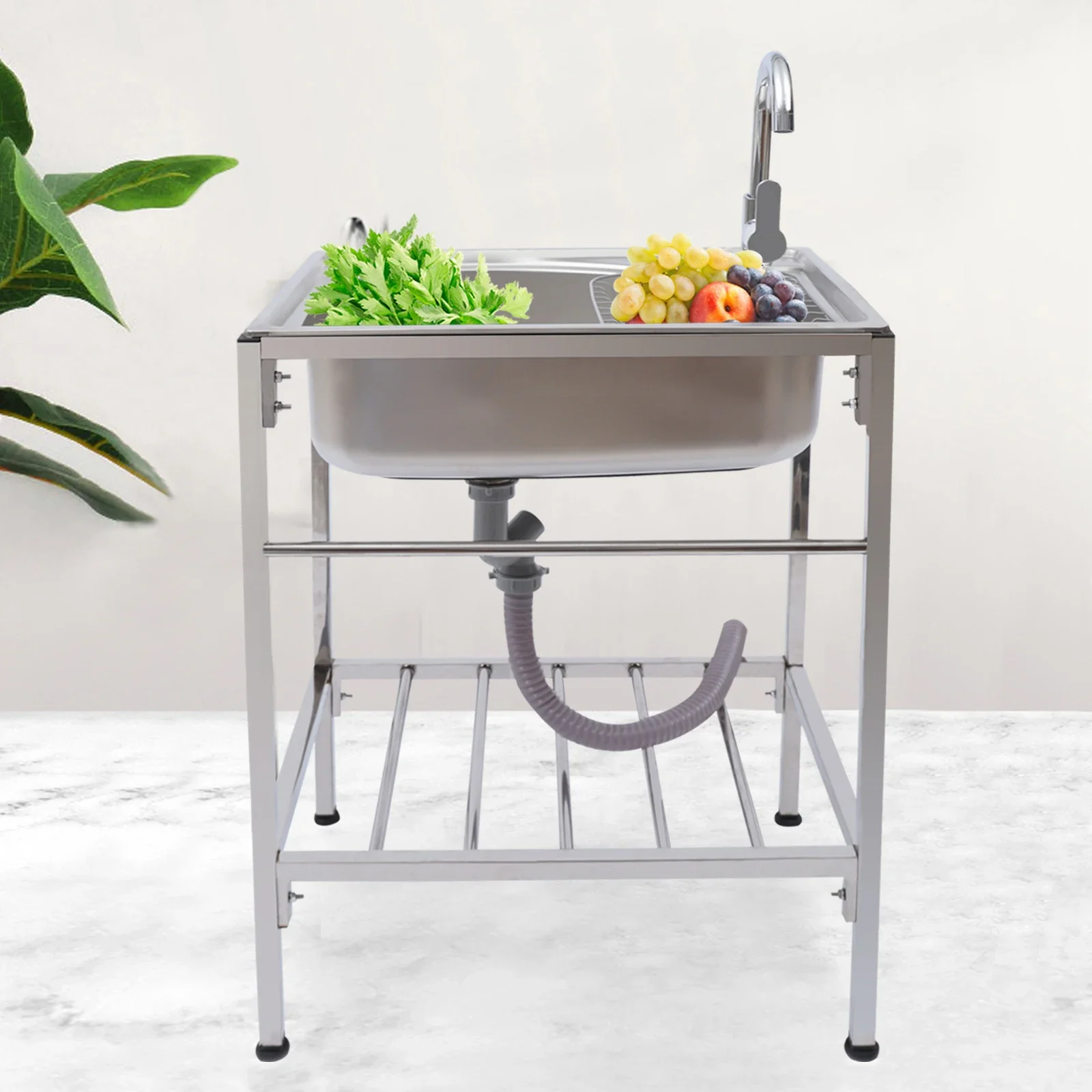 Inox Single Kitchen Sink - Image 2