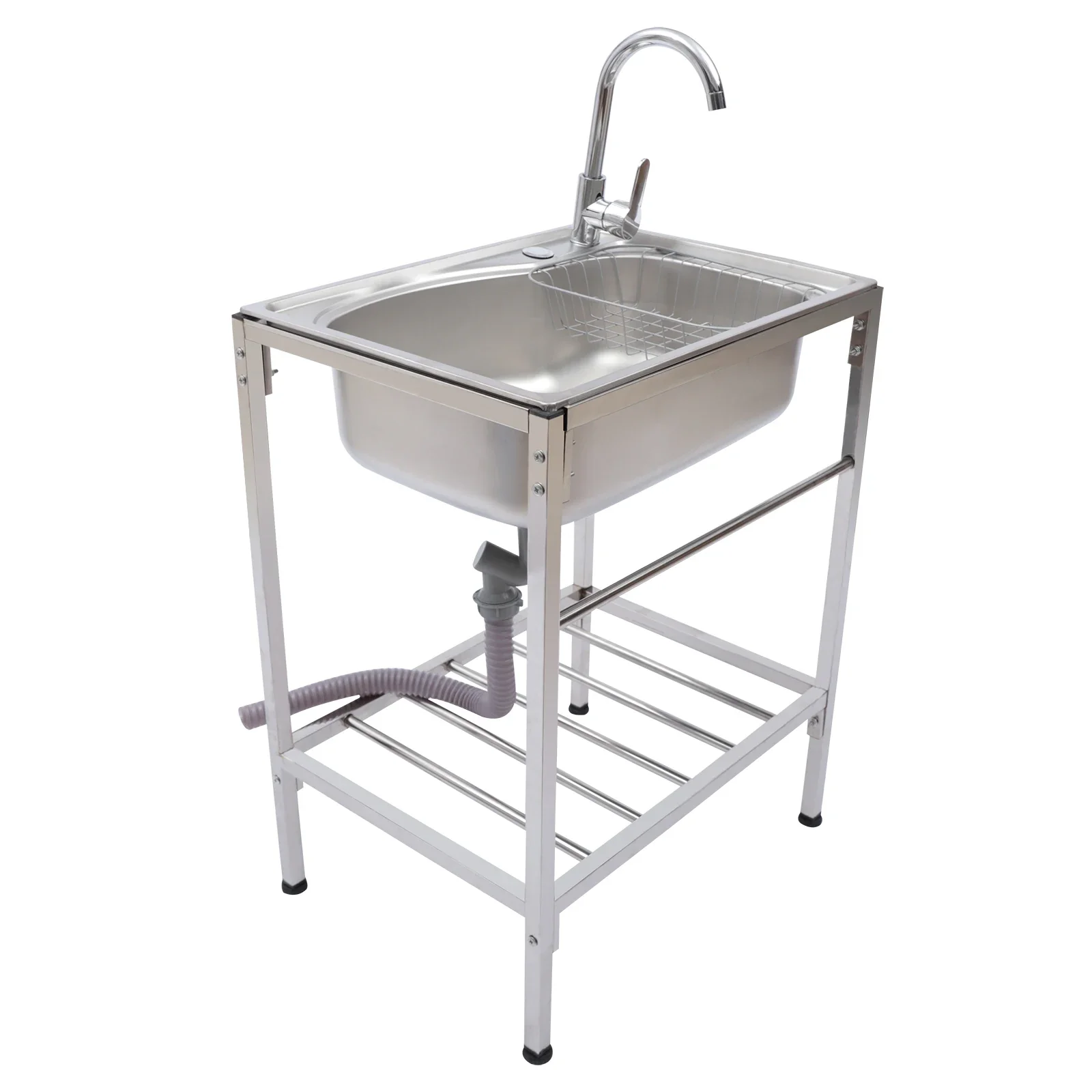 Inox Single Kitchen Sink - Image 22