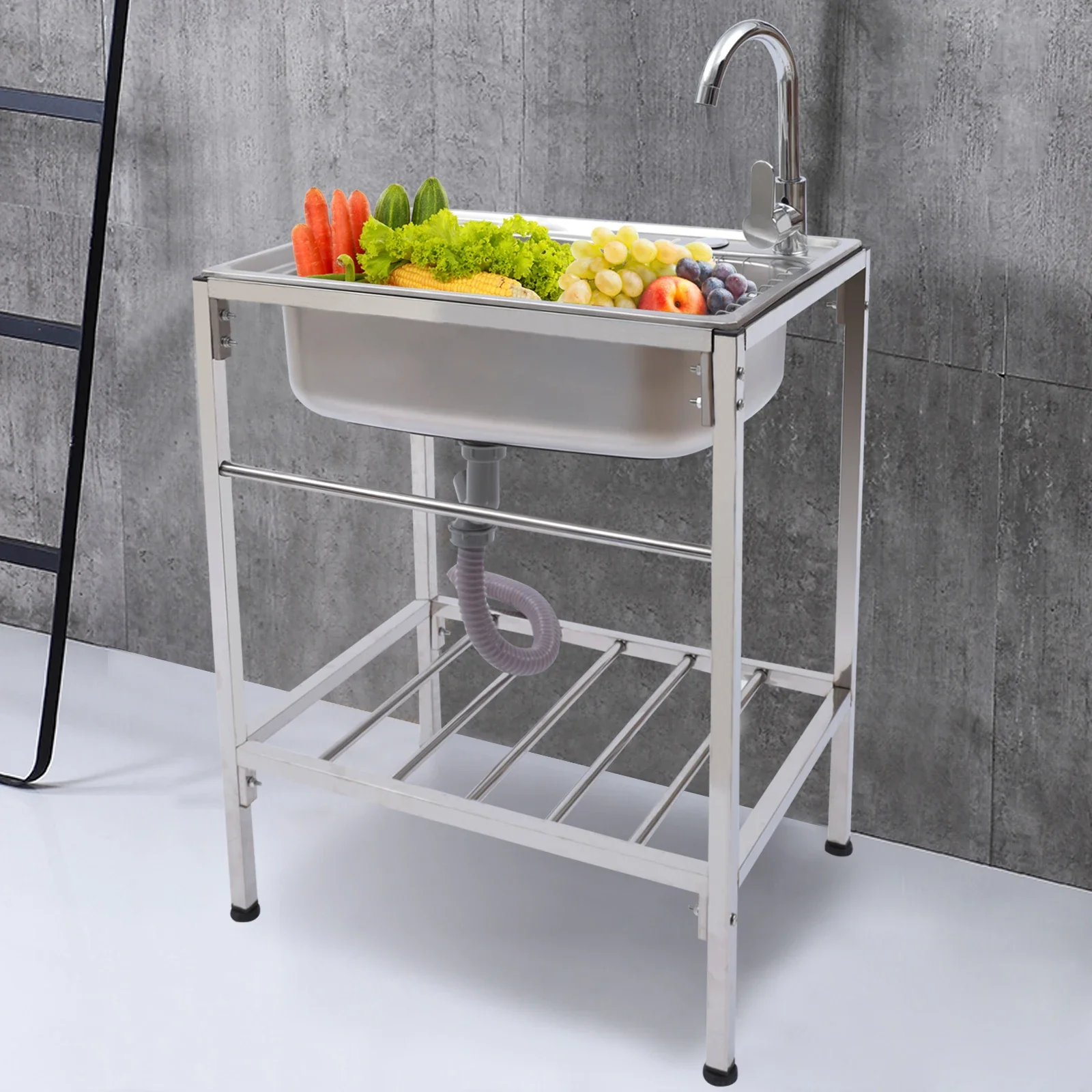 Inox Single Kitchen Sink - Image 23