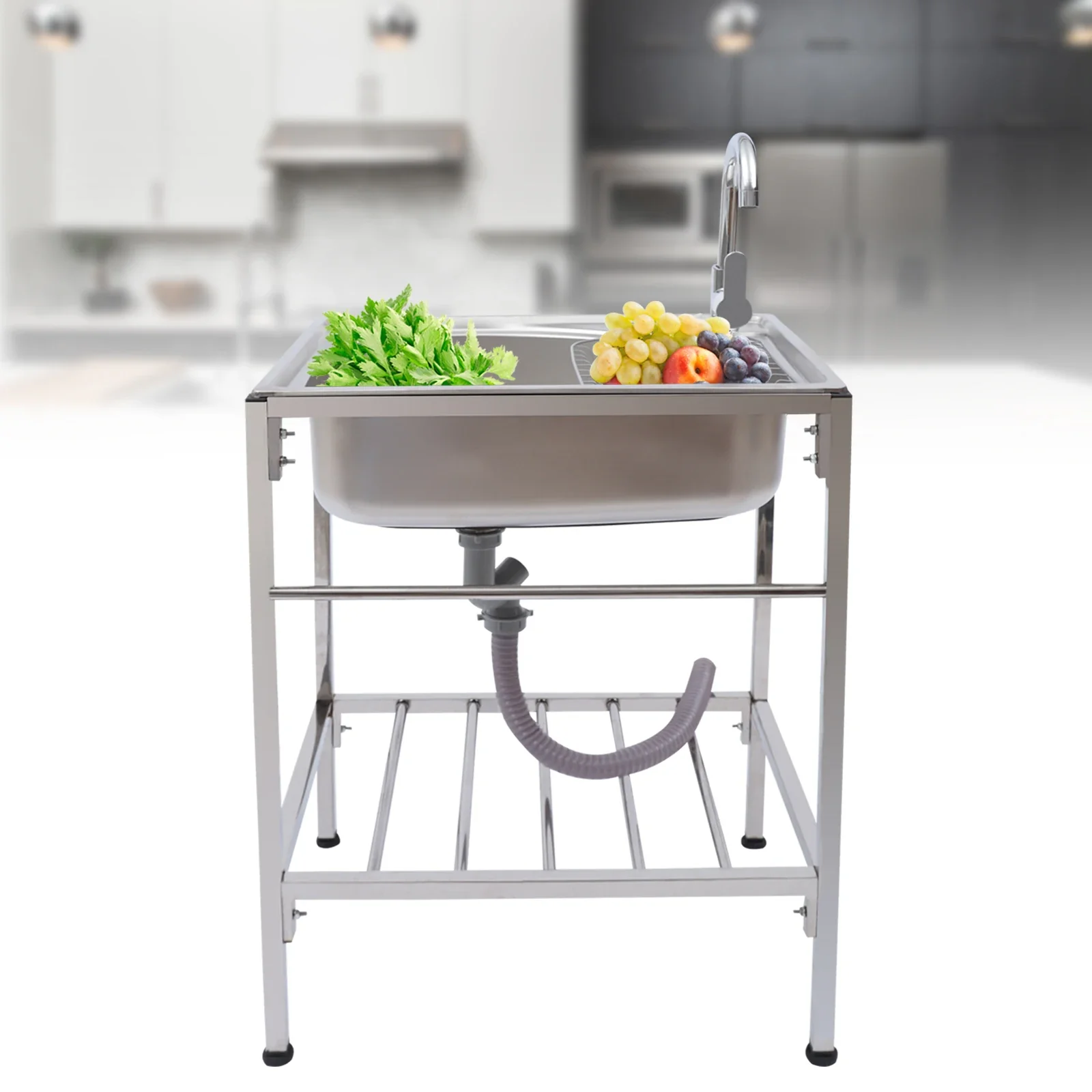 Inox Single Kitchen Sink - Image 28