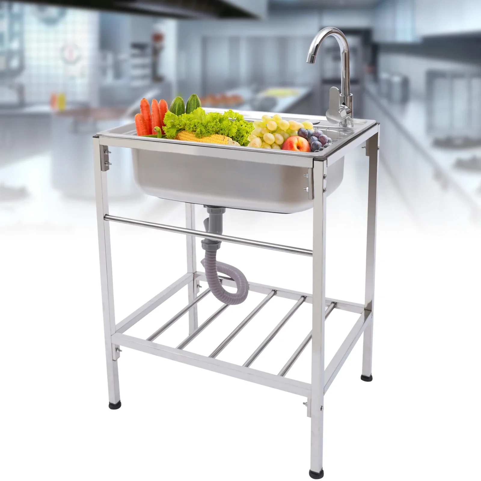 Inox Single Kitchen Sink - Image 32