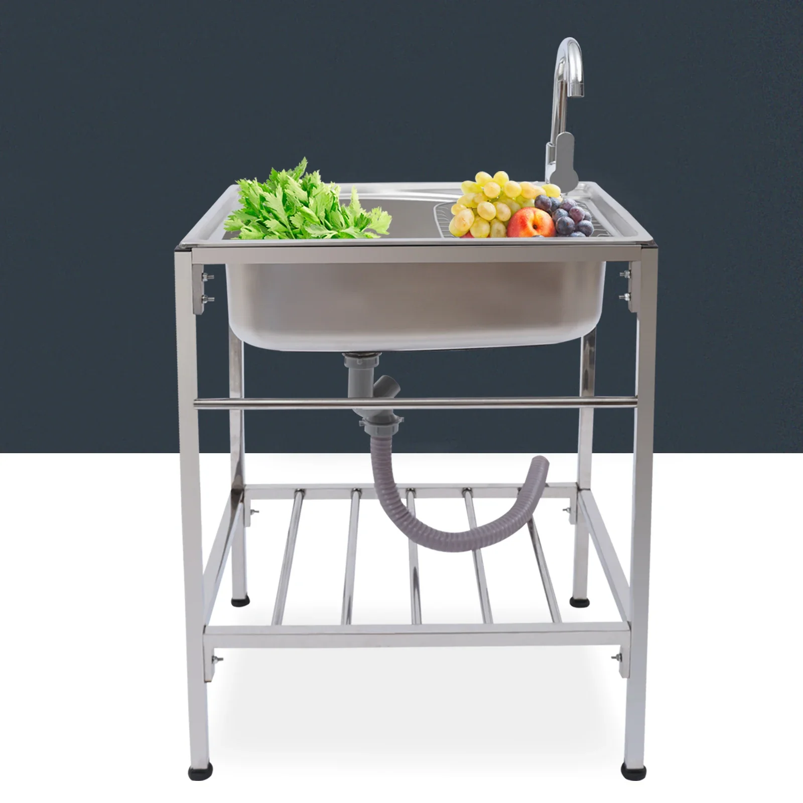 Inox Single Kitchen Sink - Image 33