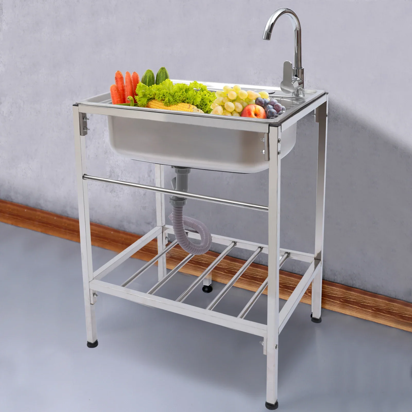 Inox Single Kitchen Sink - Image 34