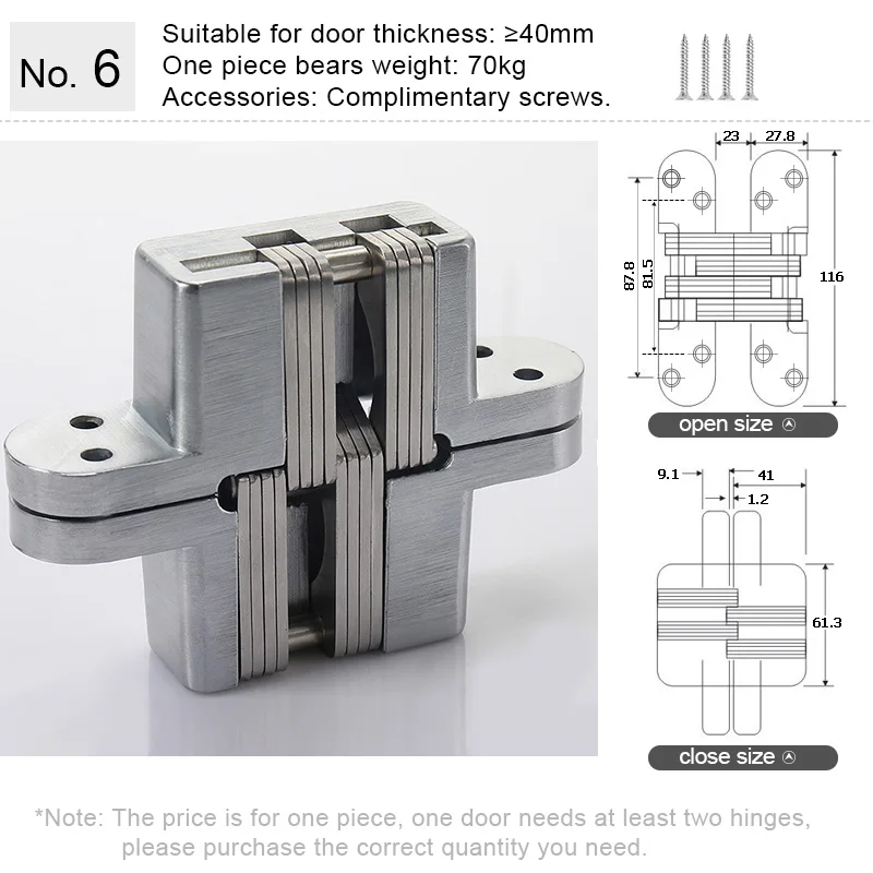 InviFlexi Door Hinges - Image 13