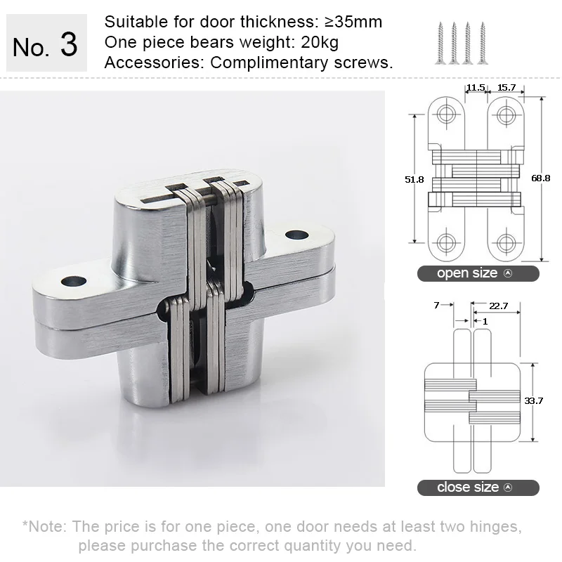 InviFlexi Door Hinges - Image 8