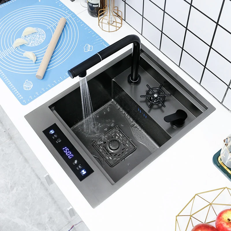 Invisible Nano 304 Stainless Steel Digital Sink - Image 7