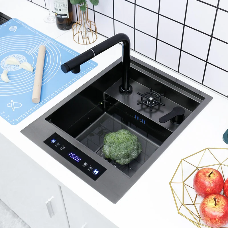 Invisible Nano 304 Stainless Steel Digital Sink - Image 9
