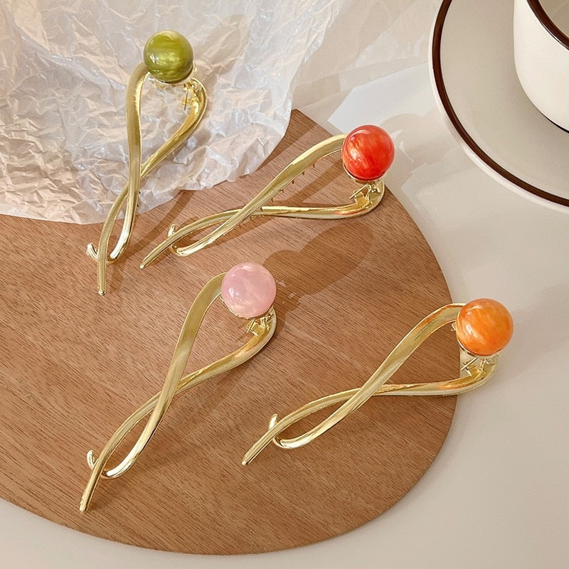 Iridescent Gem Hair Pins - Image 6