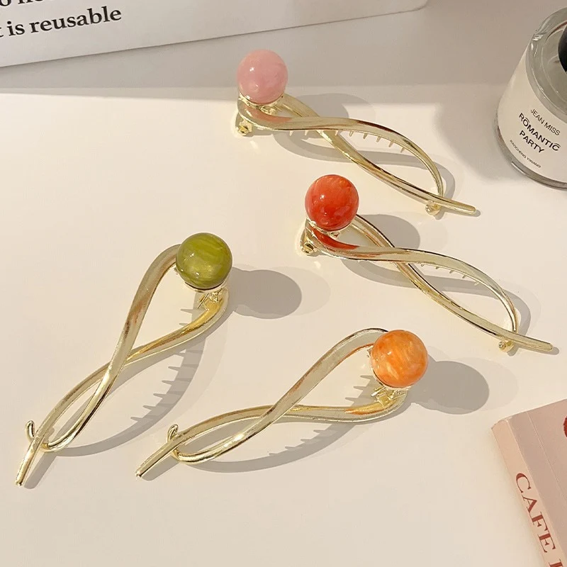Iridescent Gem Hair Pins - Image 9