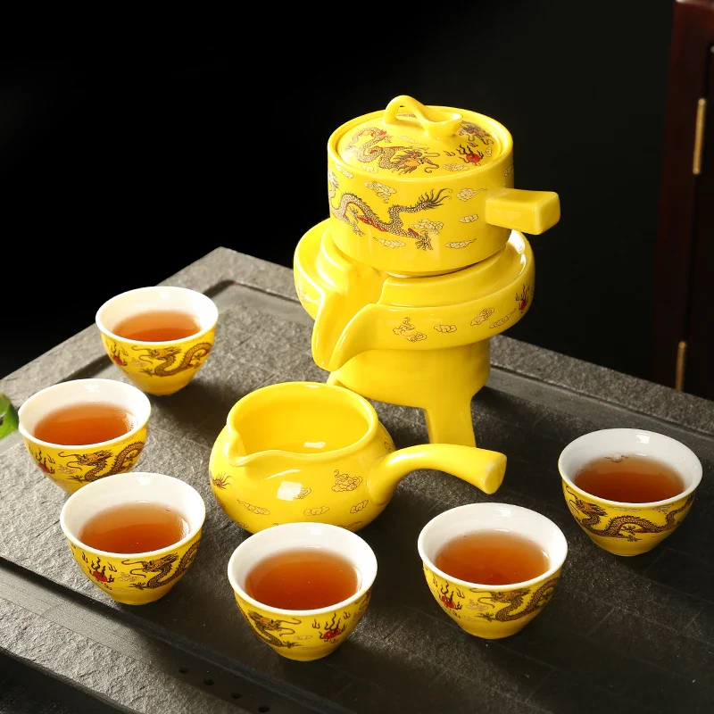 Journey Brew: Chinese Ceramic Travel Tea Set - Image 10