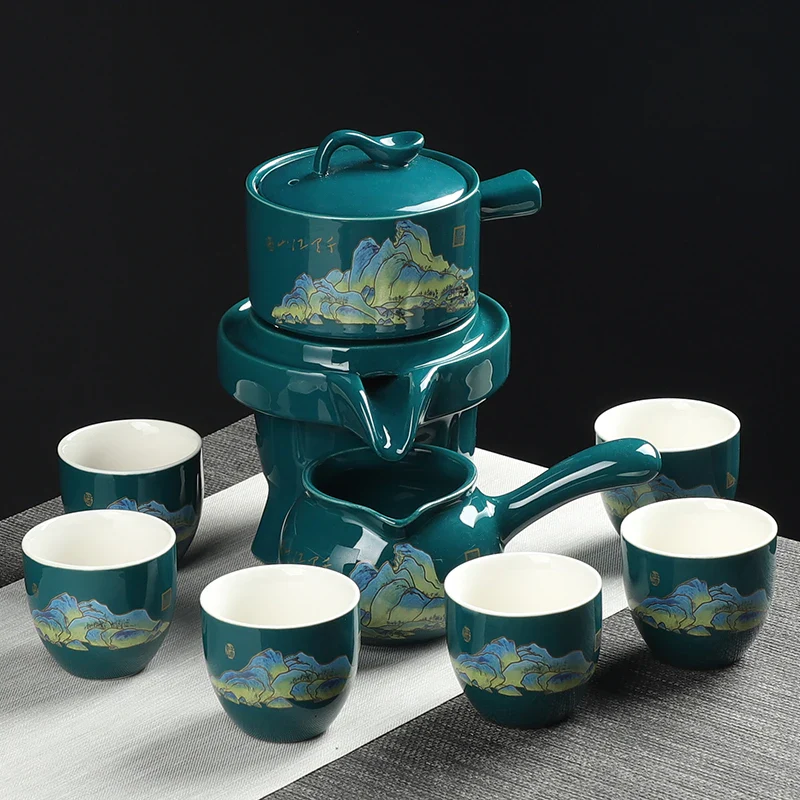 Journey Brew: Chinese Ceramic Travel Tea Set - Image 14