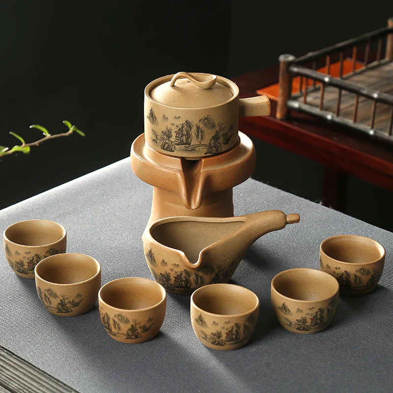 Journey Brew: Chinese Ceramic Travel Tea Set - Image 5