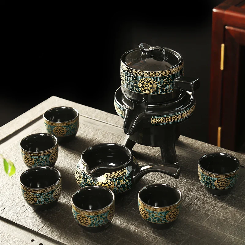 Journey Brew: Chinese Ceramic Travel Tea Set - Image 6