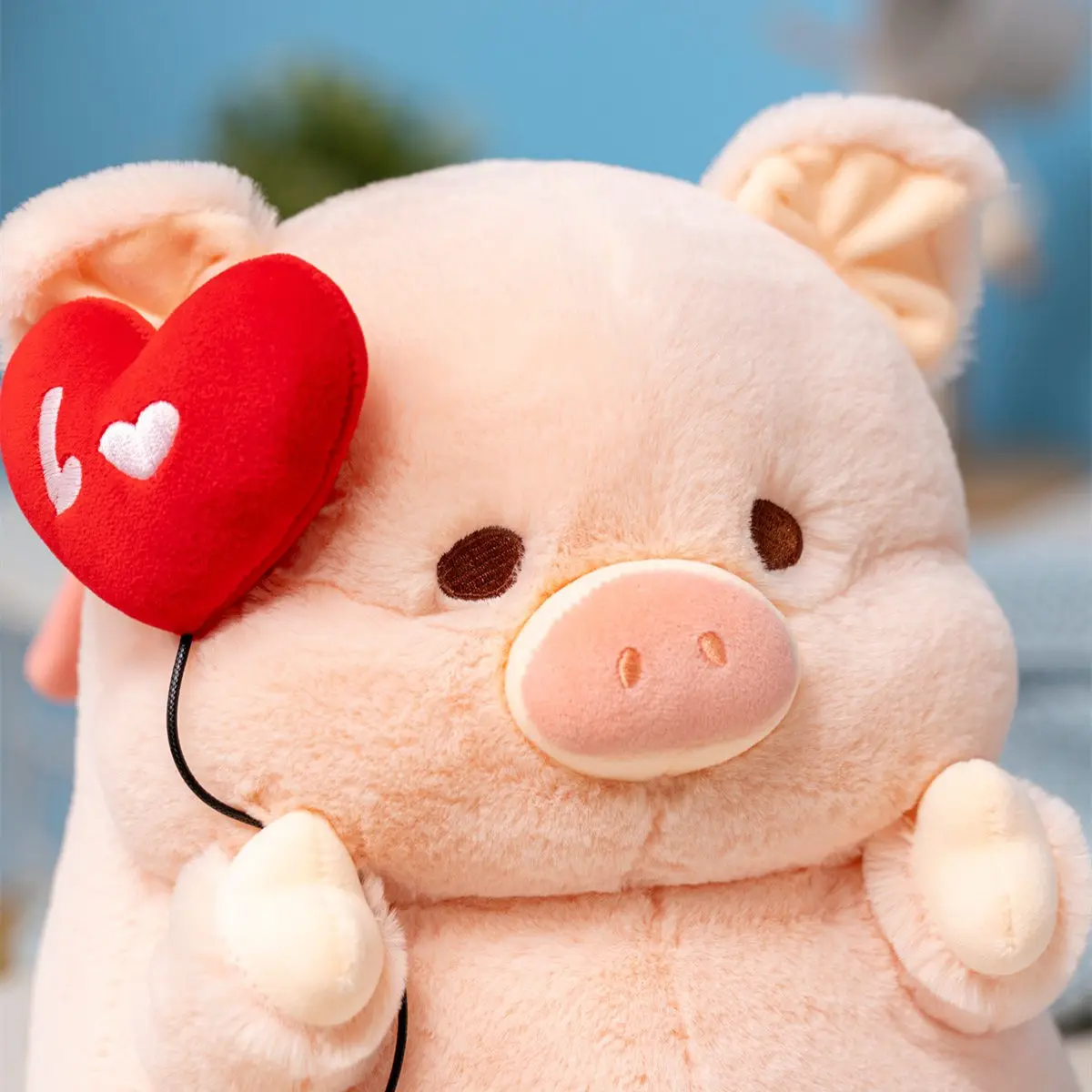 Kawaii Angel Pig Plush Doll - Image 15