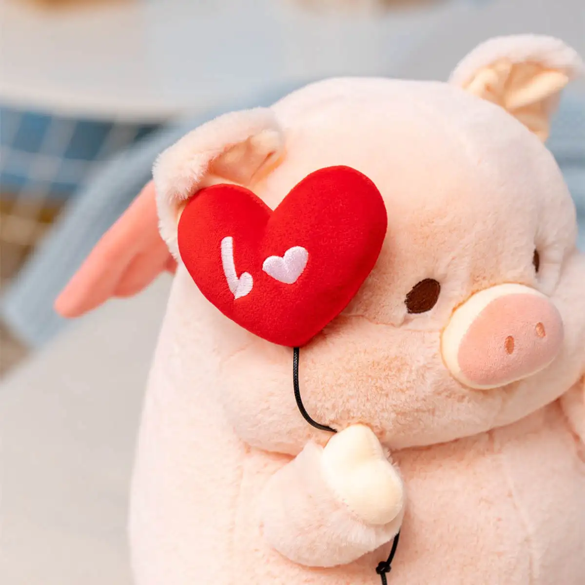 Kawaii Angel Pig Plush Doll - Image 16