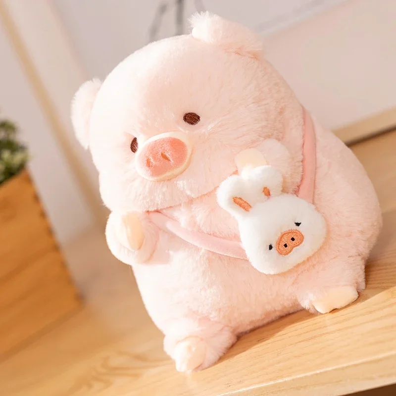Kawaii Angel Pig Plush Doll - Image 10