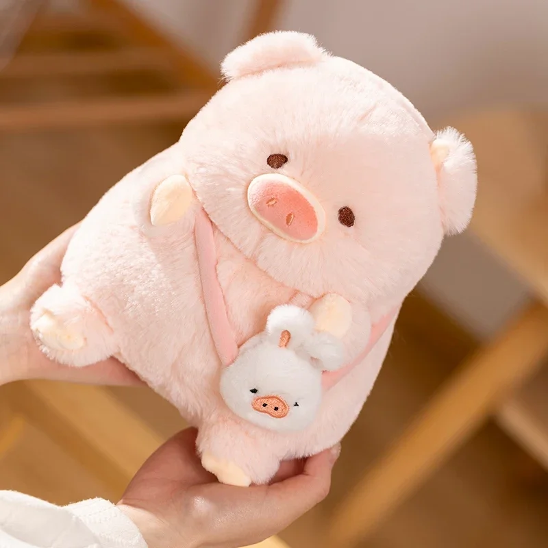 Kawaii Angel Pig Plush Doll - Image 11