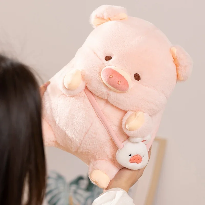 Kawaii Angel Pig Plush Doll - Image 2